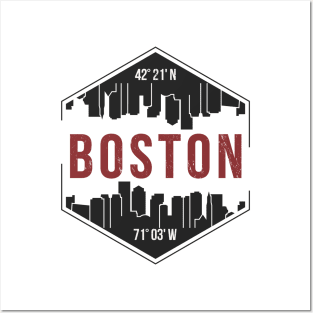 Boston City Posters and Art